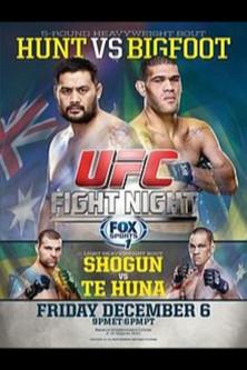 UFC Fight Night 33: Hunt vs. Bigfoot film afişi