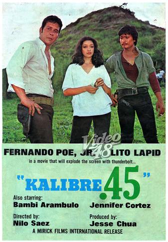 Kalibre .45 film afişi