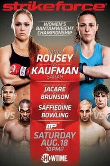 Strikeforce: Rousey vs. Kaufman film afişi