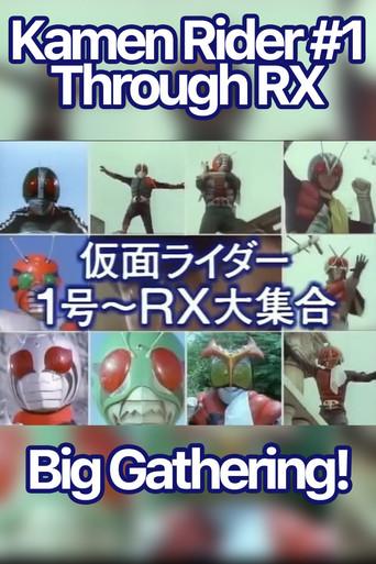 Kamen Rider 1 through RX: Big Gathering film afişi