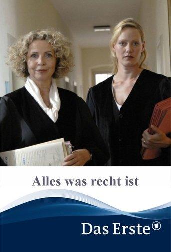 Alles was recht ist film afişi