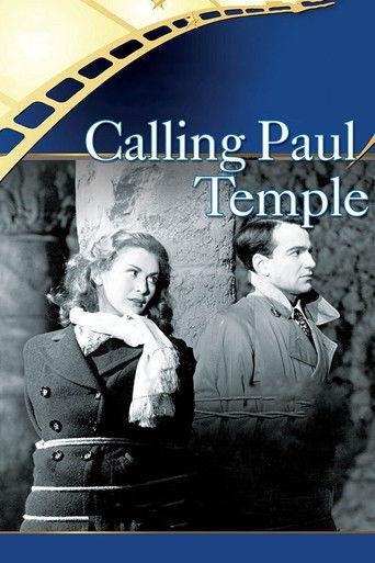 Calling Paul Temple film afişi