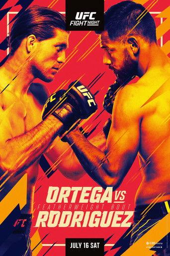 UFC on ABC 3: Ortega vs. Rodríguez film afişi