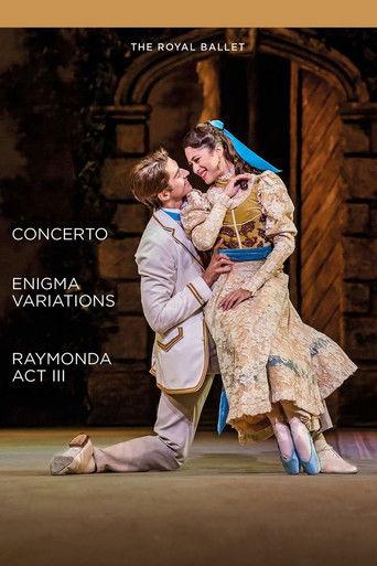 Concerto / Enigma Variations / Raymonda Act III (Royal Ballet) film afişi