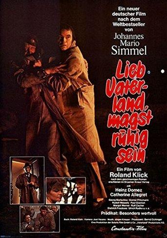 Dear Fatherland Be at Peace film afişi