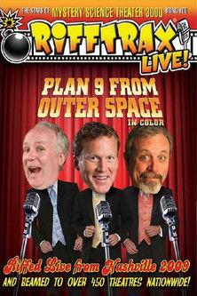 RiffTrax Live: Plan 9 from Outer Space film afişi