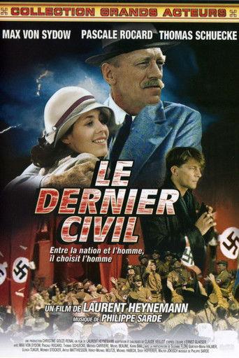 Le dernier civil film afişi