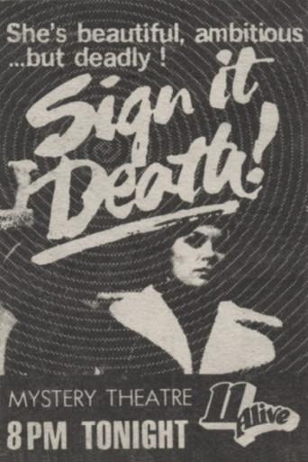 Sign It Death film afişi