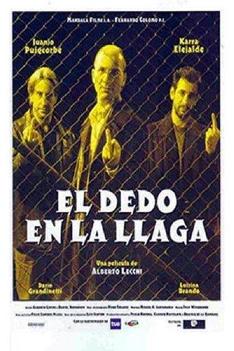 El dedo en la llaga film afişi