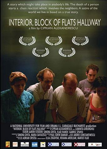 INTERIOR. BLOC OF FLATS HALLWAY film afişi