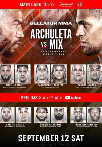 Bellator 246: Archuleta vs. Mix film afişi