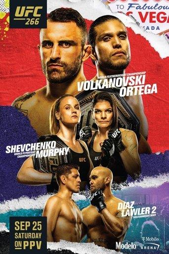 UFC 266: Volkanovski vs. Ortega film afişi