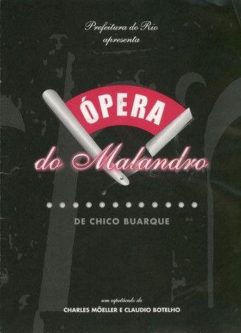 Ópera do Malandro: Stage Play film afişi