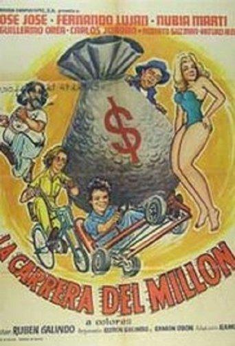 La carrera del millón film afişi