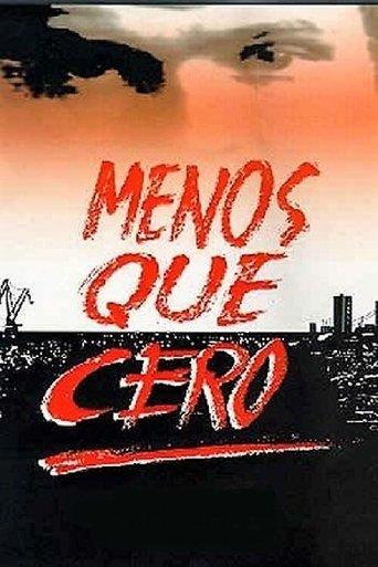 Menos que cero film afişi