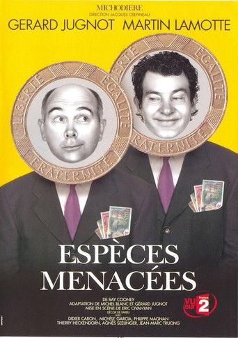 Espèces menacées film afişi