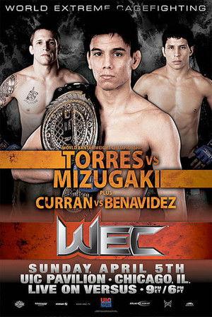 WEC 40: Torres vs. Mizugaki film afişi