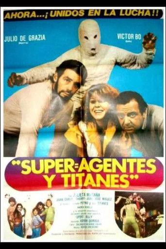 Superagentes y titanes film afişi