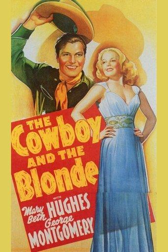 The Cowboy and the Blonde film afişi