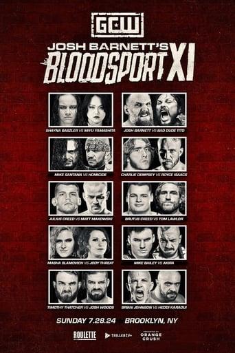 GCW Josh Barnett's Bloodsport XI film afişi
