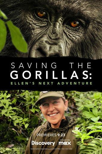 Saving the Gorillas: Ellen's Next Adventure film afişi