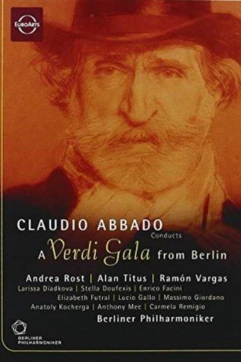 A Verdi Gala from Berlin film afişi
