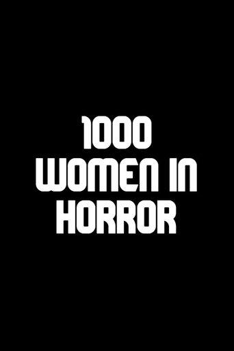 1000 Women in Horror film afişi