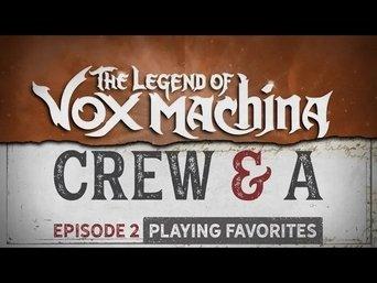 Crew & A Episode 2: Playing Favorites