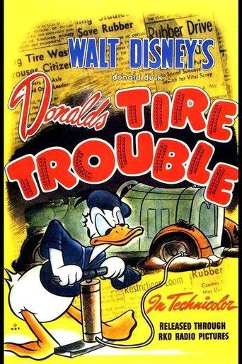 Donald's Tire Trouble film afişi