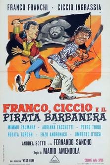 Franco, Ciccio and the Pirate Blackbeard film afişi
