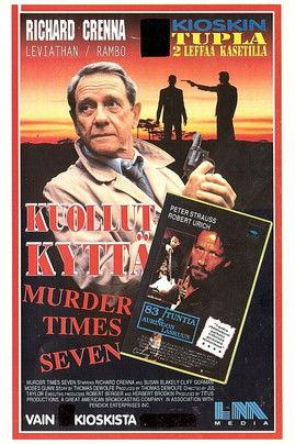 Murder Times Seven film afişi