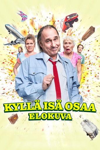 Kyllä isä osaa film afişi