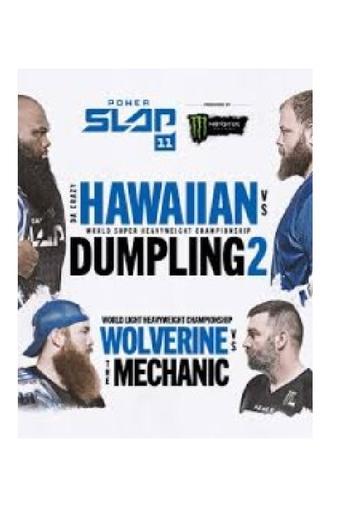 Power Slap 11: Da Crazy Hawaiian vs. Dumpling 2 film afişi