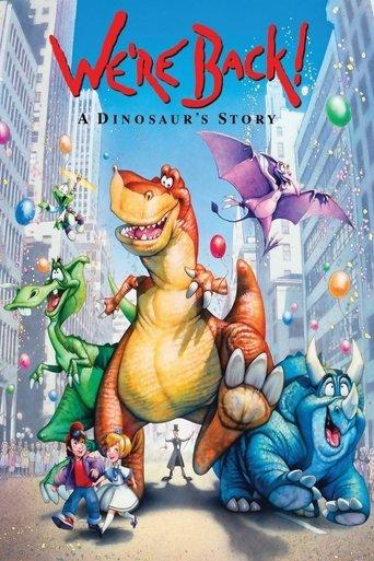 We're Back! A Dinosaur's Story film afişi