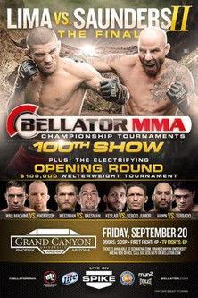 Bellator 100: Lima vs. Saunders film afişi
