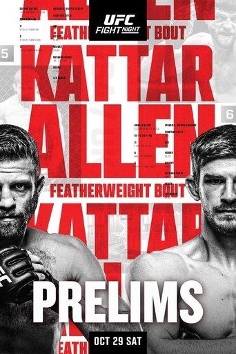 UFC Fight Night 213: Kattar vs. Allen film afişi