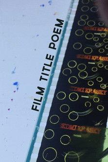 Film Title Poem film afişi