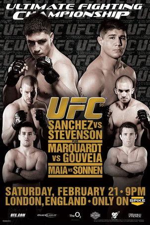 UFC 95: Sanchez vs Stevenson film afişi