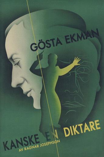 Kanske en diktare film afişi