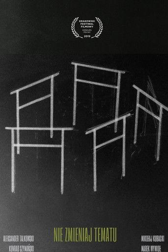 Nie zmieniaj tematu film afişi