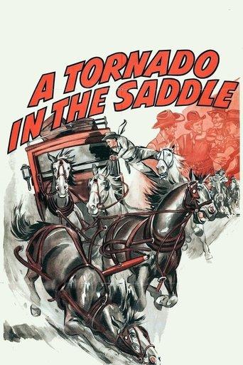 A Tornado in the Saddle film afişi