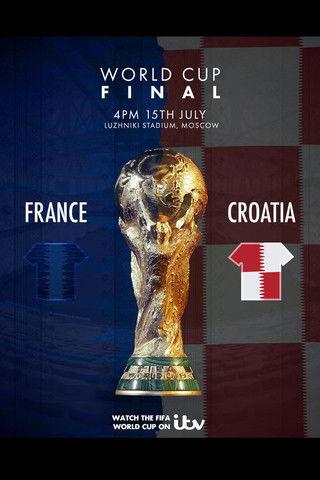 France - Croatie : Foot - Coupe du monde 2018 - Finale film afişi