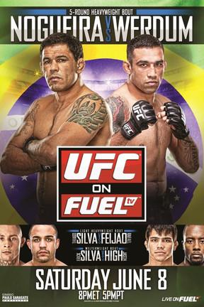 UFC on Fuel TV 10: Nogueira vs. Werdum film afişi