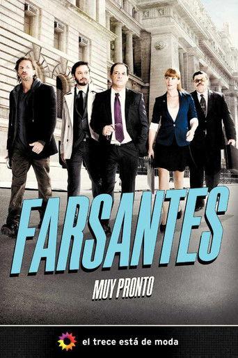 Farsantes dizi afişi
