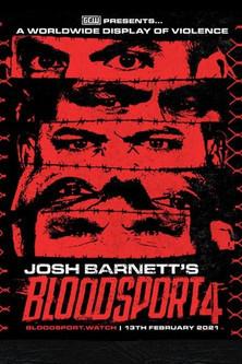 GCW Josh Barnett's Bloodsport 4 film afişi