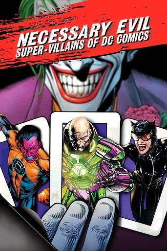 Necessary Evil: Super-Villains of DC Comics film afişi