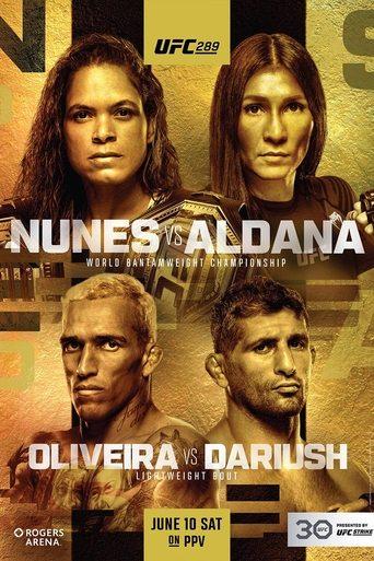 UFC 289: Nunes vs. Aldana film afişi