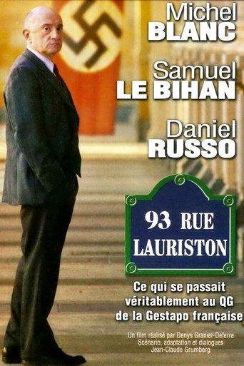 93, rue Lauriston film afişi