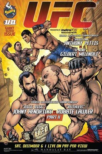 UFC 181: Hendricks vs. Lawler II film afişi