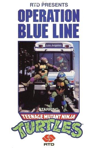 Operation Blue Line, Starring: Teenage Mutant Ninja Turtles film afişi
